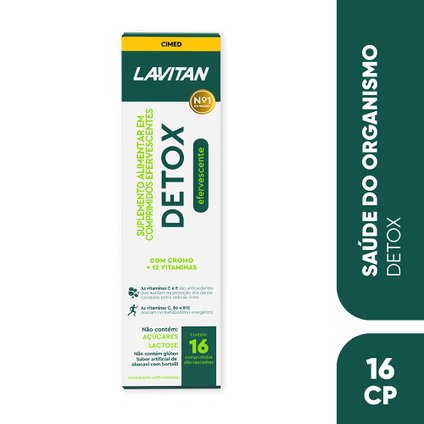 LAVITAN DETOX 16 COMPRIMIDOS EFEVERCENTES
