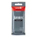 PRESERVATIVO JONTEX LUBRIFICADO LEVE 8 PAGUE 7 UNIDADES