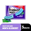 GOMA DE MASCAR TRIDENT MAX MENTA BLUEBERRY 16,5G