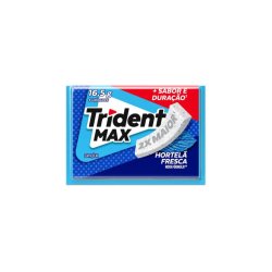 Goma De Mascar Trident Max Hortelã Fresca 16g