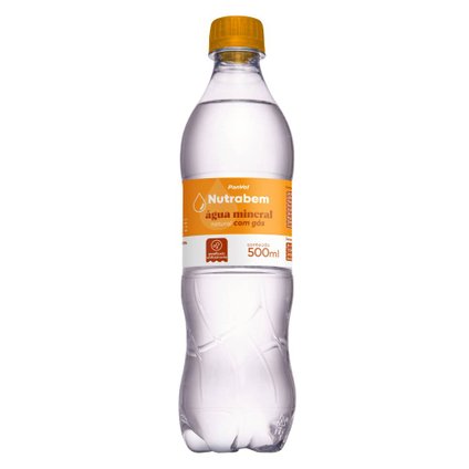 ÁGUA MINERAL PANVEL NUTRABEM COM GÁS 500ML