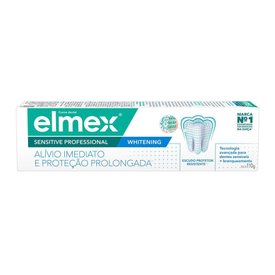 CREME DENTAL PARA SENSIBILIDADE ELMEX SENSITIVE PROFESSIONAL WHITENING 110G