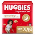 FRALDA HUGGIES SUPREME CARE GIGA XXG COM 112 UNIDADES