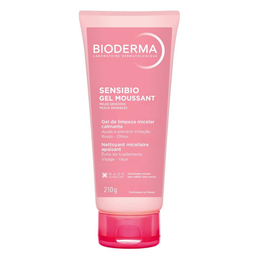 Gel De Limpeza Micelar Calmante E Hidratante Bioderma Sensibio Gel Moussant 200ml