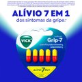 VICK PYRENA GRIP-7 ANTIGRIPAL PARA GRIPE E RESFRIADO CONTÉM 5 CÁPSULAS