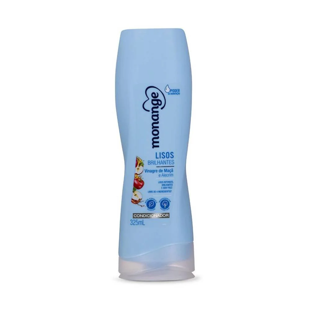 Condicionador Monange Lisos Brilhantes 325ml