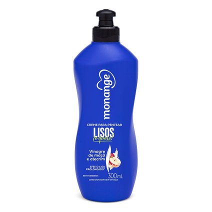 CREME PARA PENTEAR MONANGE LISOS TE QUERO 300ML