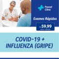 Exame Rápido Covid-19 + Influenza (Gripe)