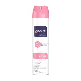 DESODORANTE AEROSSOL ABOVE WOMEN CANDY 150ML
