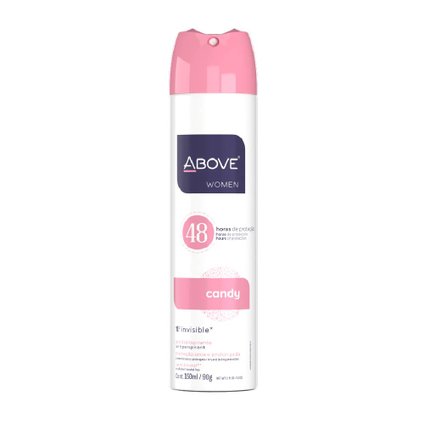 DESODORANTE AEROSSOL ABOVE WOMEN CANDY 150ML