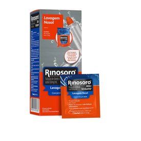RINOSORO ALTO VOLUME CLORETO DE SÓDIO 0,9% 30 SACHÊS DE 2,16G