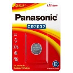 Pilha Alcalina 3v Moeda Panasonic Cr2032 1 Unidade
