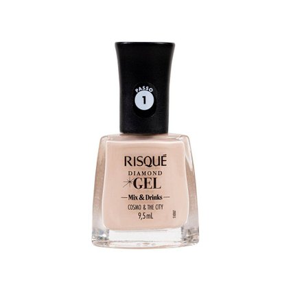 ESMALTE RISQUÉ DIAMOND GEL CREMOSO COSMO  THE CITY  9,5ML