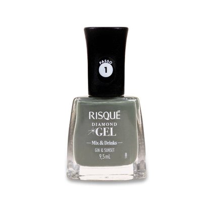 ESMALTE RISQUÉ DIAMOD GEL CREMOSO GIN  SUNSET 9,5ML