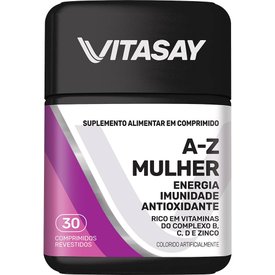 VITASAY A-Z MULHER FR 30 CPRV