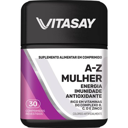 VITASAY A-Z MULHER FR 30 CPRV