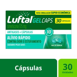 Luftal Gel 125 Mg 30 Cápsulas Gelatinosas Moles