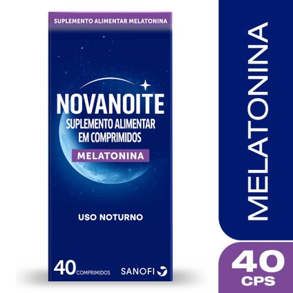 NOVANOITE MELATONINA 0,2MG 40CPRS