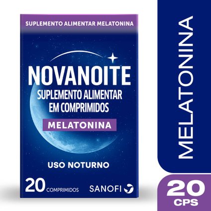 NOVANOITE MELATONINA 0,2MG 20CPRS