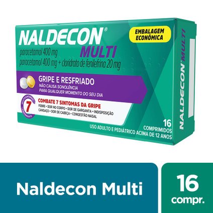 NALDECON MULTI 16 COMPRIMIDOS