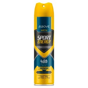 Desodorante Aerossol Antitranspirante Above Sport Energy Men 150ml