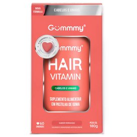 GUMMY HAIR MELÂNCIA DOS SONHOS 60 GOMAS