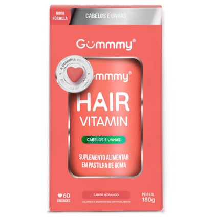GUMMY HAIR MELÂNCIA DOS SONHOS 60 GOMAS