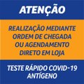 TESTE RÁPIDO COVID-19 ANTÍGENO