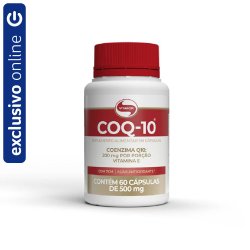 Coenzima Q10 Vitafor 200mg 60 Capsulas