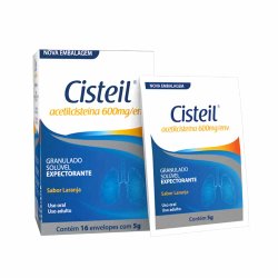 Cisteil 600mg 16 Envelopes - 5g Cada