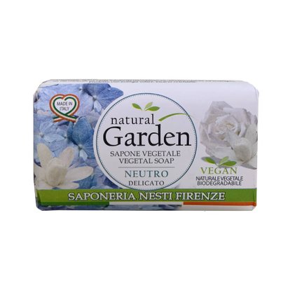 SABONETE EM BARRA NESTIDANTE NATURAL GARDEN NEUTRO 125G