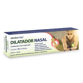 DILATADOR NASAL DOUTORSAN TAMANHO M COM 10 UNIDADES