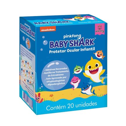 PROTETOR OCULAR CREMER INFANTIL BABY SHARK