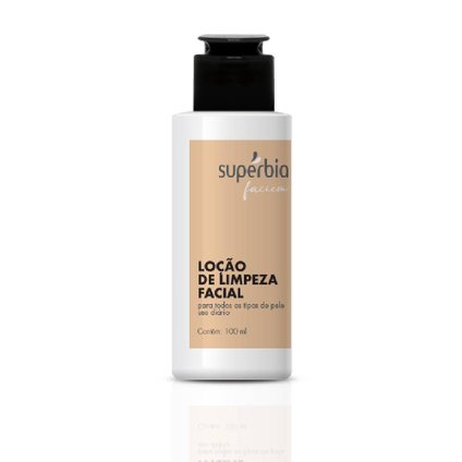 LOÇÃO FACIAL DE LIMPEZA SUPÉRBIA 100ML