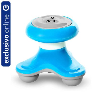 MINI MASSAGEADOR CORPORAL AZUL ACTE