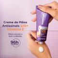CREME HIDRATANTE PARA MÃOS MONANGE ANTI-IDADE Q10 E VITAMINA E COM AÇÃO DESODORANTE 75G