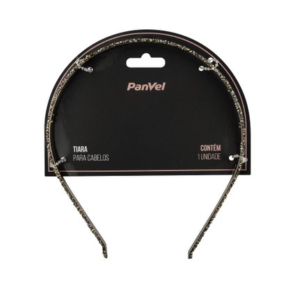 TIARA PARA CABELO PEDRARIA PANVEL ACESSÓRIOS COLEÇÃO NATURE