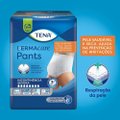 ROUPA ÍNTIMA TENA PANTS SLIP DERMACARE P/M 16 UNIDADES