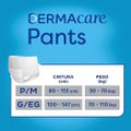 ROUPA ÍNTIMA TENA PANTS SLIP DERMACARE G/EG 8 UNIDADES