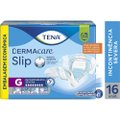 FRALDA GERIÁTRICA TENA SLIP DERMACARE G 16 UNIDADES