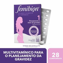 Multivitamínico Femibion 1 Planejamento E Início Da Gravidez 28 Comprimidos