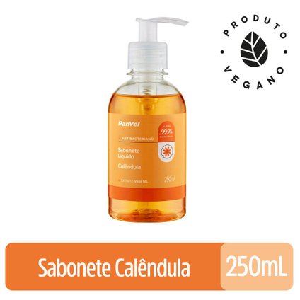 SABONETE LÍQUIDO PANVEL CALÊNDULA 250 ML
