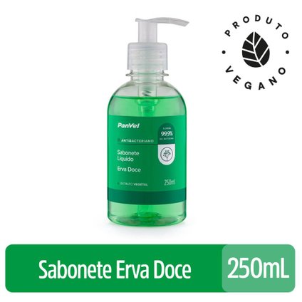 SABONETE LÍQUIDO PANVEL ERVA DOCE 250 ML