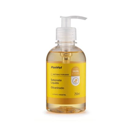 SABONETE LÍQUIDO PANVEL GLICERINADO 250ML