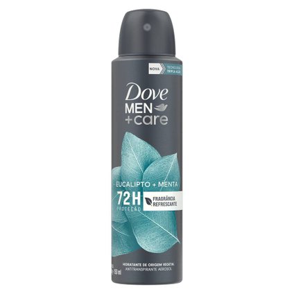 DESODORANTE DOVE MEN + CARE AEROSOL EUCALIPTO E MENTA 72H 150ML