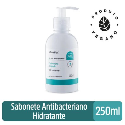 SABONETE LIQUIDO HIDRATANTE ANTIBACTERIANO PUMP PANVEL 250ML