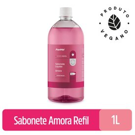 SABONETE LÍQUIDO PANVEL AMORA REFIL 1 LITRO