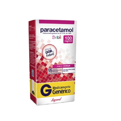 PARACETAMOL INFANTIL 100MG/ML GOTAS 15ML LEGRAND GENÉRICO
