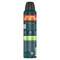 DESODORANTE ANTITRANSPIRANTE AEROSOL REXONA MEN ANTIBACTERIAL INVISIBLE 250ML