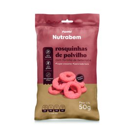 BISCOITO POLVILHO BETERRABA PANVEL NUTRABEM 50G